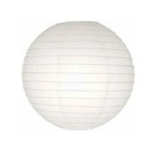 Dekoratif Çin Feneri – Kağıt Lamba - Beyaz - DEV BOY