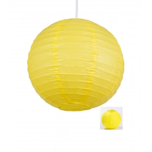 Dekoratif Çin Feneri – Kağıt Lamba - Sarı