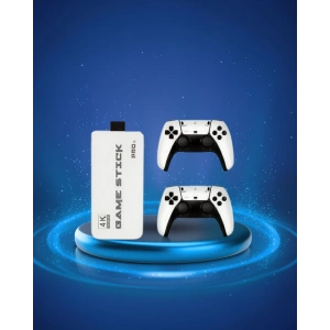 Game Stick 4K Retro Çift Kollu