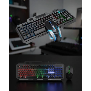 Gaming Klavye LED Aydınlatmalı Mekanik Hisli
