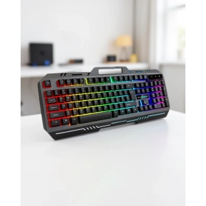 Işıklı Mekanik Gaming Klavye ve Fare Seti