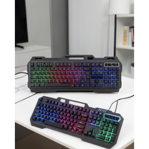 Kablolu RGB Işıklı Klavye ve Mouse Seti