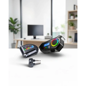 Kablosuz İnterkom + Motor Disk Kilidi Bluetooth 5.4