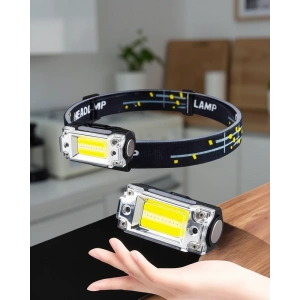 Kafa Lambası USB Şarjlı Esnek 215 Lümen