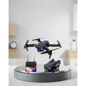 Katlanabilir 2.4G 4K Drone 100 Metre Uçuş Mesafesi
