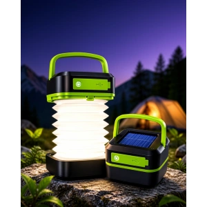 Katlanabilir LED Kamp Lambası USB Şarjlı