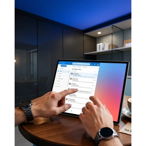 Klavyeli Android Tablet 1TB Hafıza 16GB RAM Model