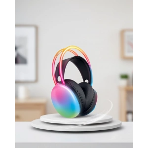 Kulak Üstü Bluetooth Kulaklık RGB Işıklı