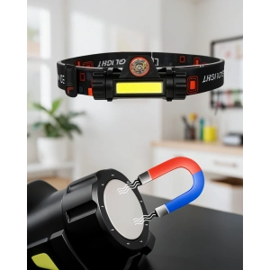 Ledli Şarjlı Kafa Lambası 1200 Lümen