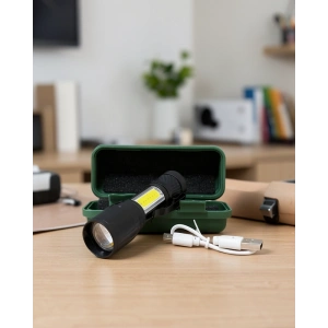 Mini El Feneri USB Şarjlı COB LED