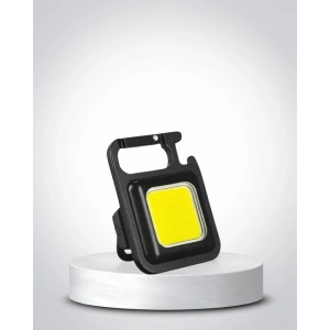 Mini LED Fener USB Type-C Şarjlı Katlanabilir 1000 Lümen