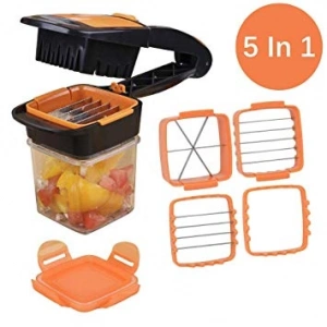 Nicer Dicer Quick 5 İn 1 Pratik Hazneli Sebze Meyve Doğrayıcı