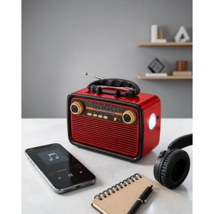 Nostaljik Radyo Bluetooth Müzik Kutusu