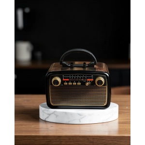 Nostaljik Radyo Bluetooth Müzik Kutusu