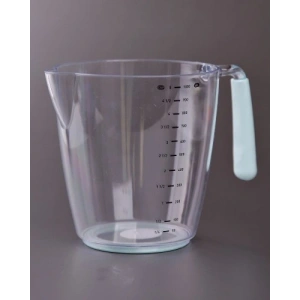 Ölçü ve Hamur Kabı 1000 ML - Silikon Sap