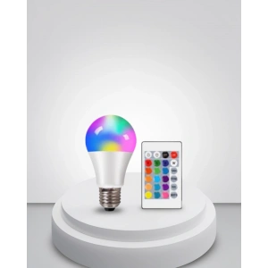 RGB LED Ampul Uzaktan Kumandalı E27