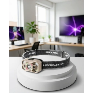 Şarjlı LED Kafa Lambası Wave Sensörlü