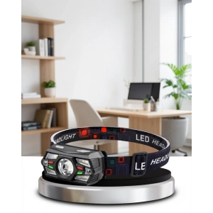 Sensörlü LED Kafa Lambası 4 Beyaz 2 Kırmızı Işık
