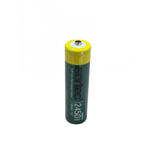 Sertec 18650 3.7V 2450 Mah 1C Li-ion Şarjlı Pil Başlı