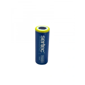 Sertec 3.7V Li-ion 18500 1500 mAh 1C Şarjlı Pil