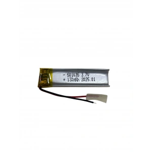 Sertec 501035 3.7V 130mAh Li-Polymer Pil (Devreli/1.5A)