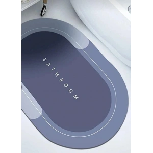 Süper Su Emici Kaymaz Tabanlı Banyo Paspası ( 40x60 )cm