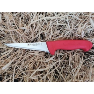 Sürmene Cumhur Çelik 61111 Kasap Sıyırma Bıçağı, 12,5 cm, Kaymaz Sap