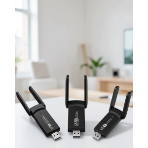 USB WiFi Adaptörü 5G Destekli Dual-Band