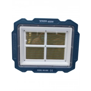 Wıson WS-5585 Çok Fonksiyonlu 3 Solar Panelli 400W Spot Aydınlatma