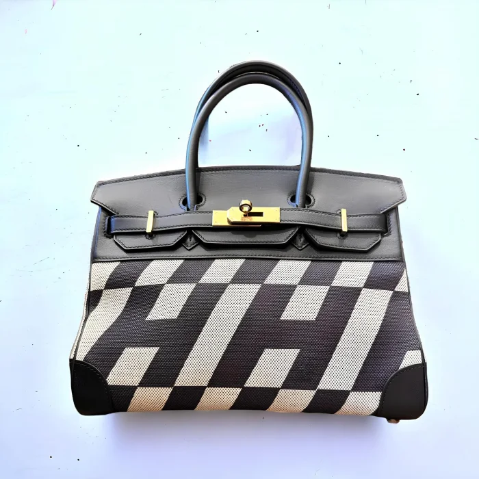 Borsa da donna a fantasia Hermès