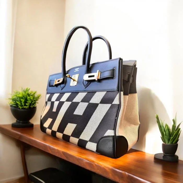 Borsa da donna a fantasia Hermès