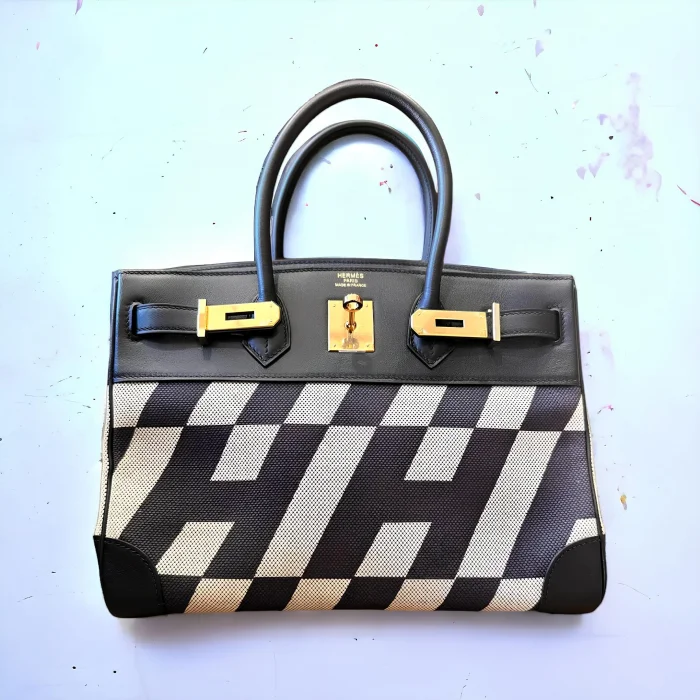 Borsa da donna a fantasia Hermès