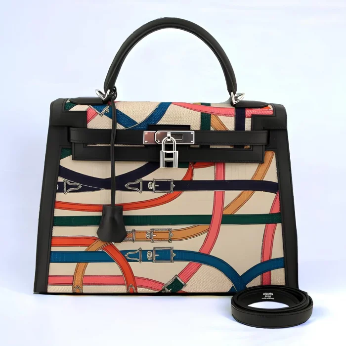 کیف زنانه طرح دار هرمس