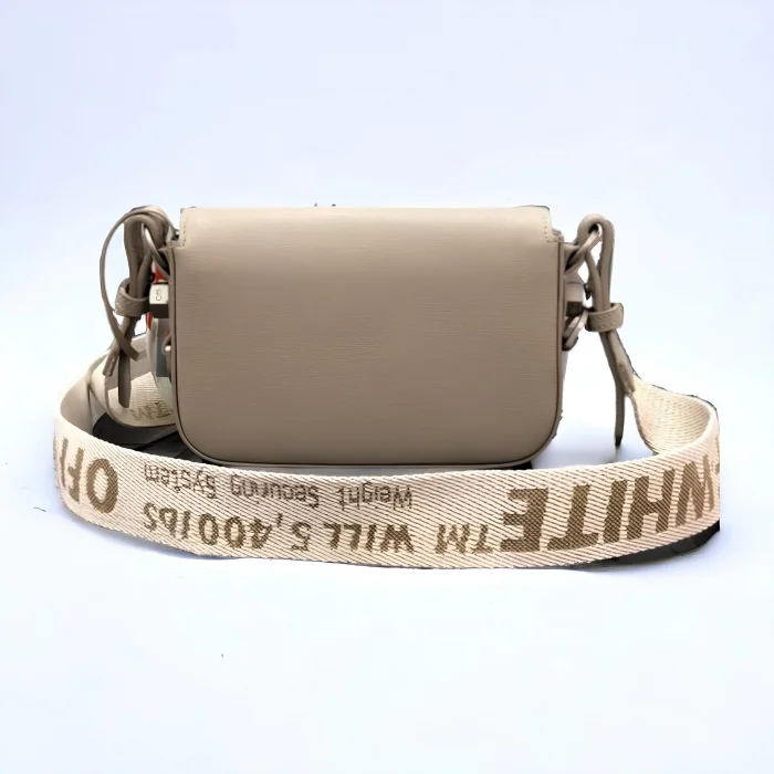 Off White Çapraz Askılı Omuz Çantası
