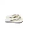 Gucci Cream Flip Flops