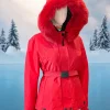 Moncler Kırmızı Kadın Mont