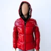 مانتو قرمز روشن Moncler