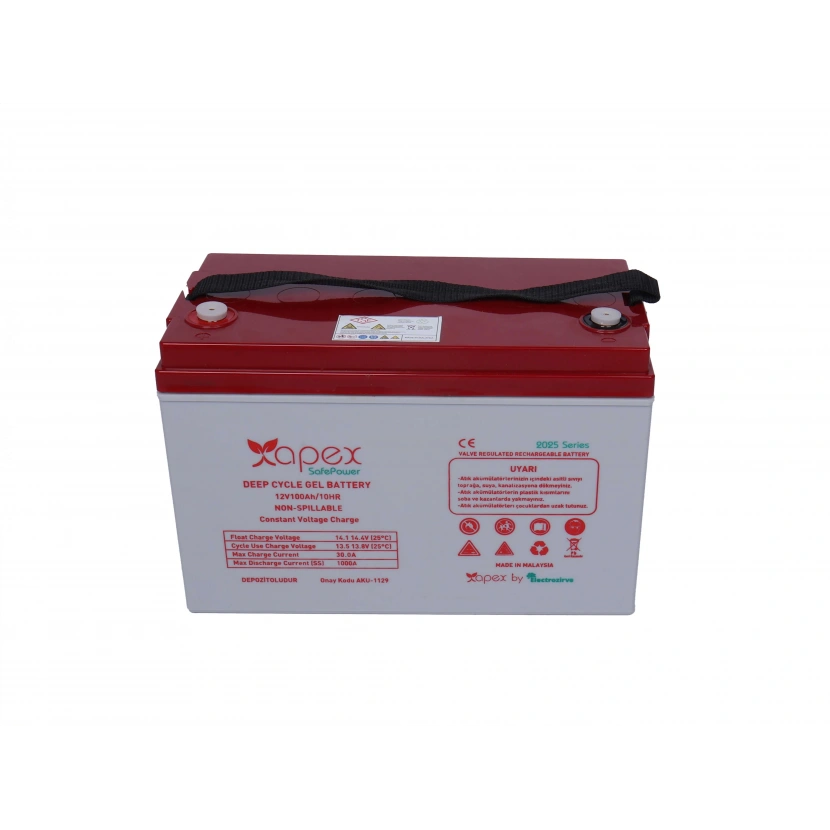 12V 100Ah Safepower Jel Akü Apex