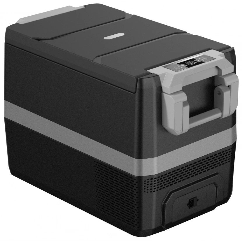 40 L TEK BÖLMELİ 12-24V MİNİ BUZDOLABI 220V İLE ÇALIŞABİLİR (DOKUNMATİK EKRANLI)
