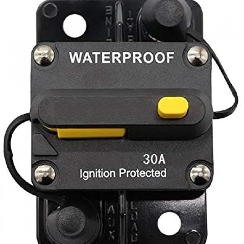 WATERPROOF 30A OTOMATİK DEVRE KESİCİ DC SİGORTA