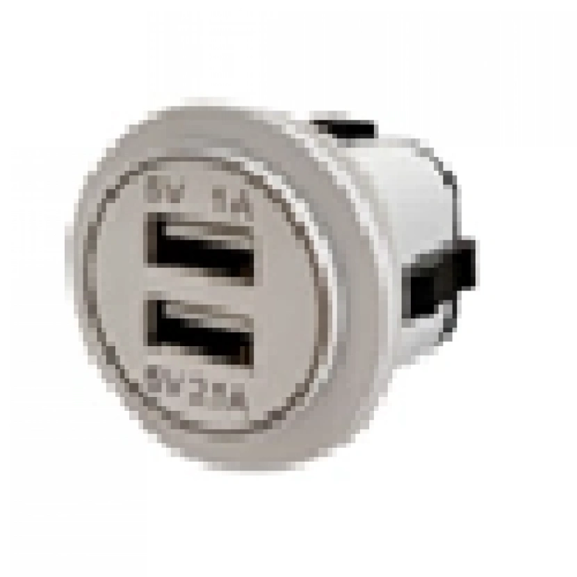 İki Usb Type-A Şarj Cihazı (Beyaz)