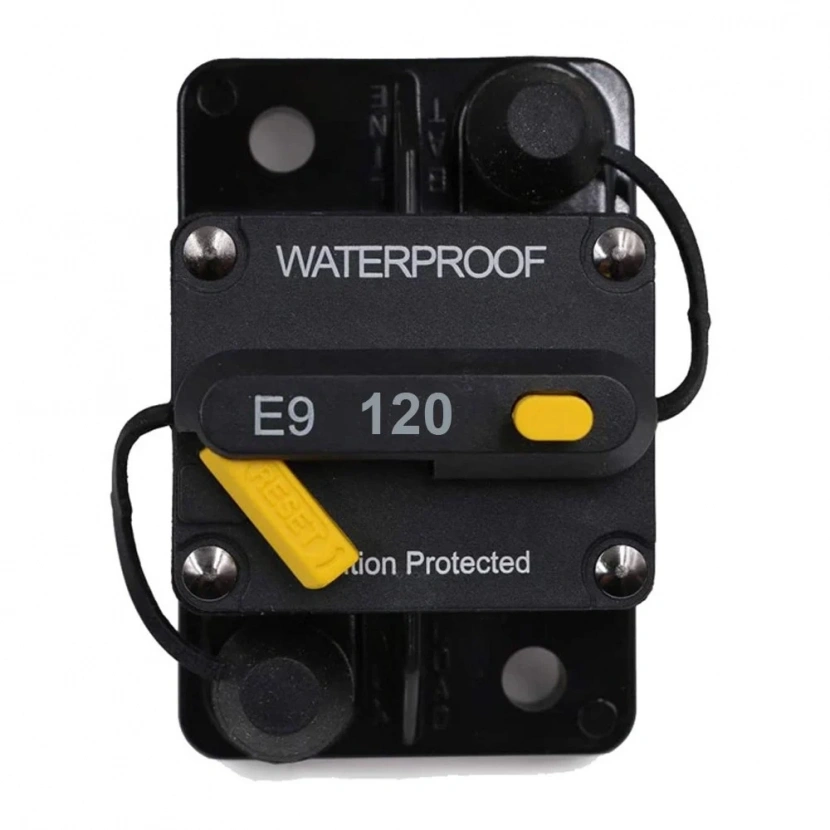 WATERPROOF 120A OTOMATİK DEVRE KESİCİ DC SİGORTA
