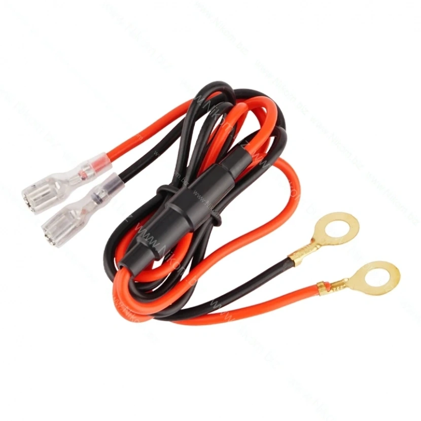 Black/Red 5m  Battery Cable Set