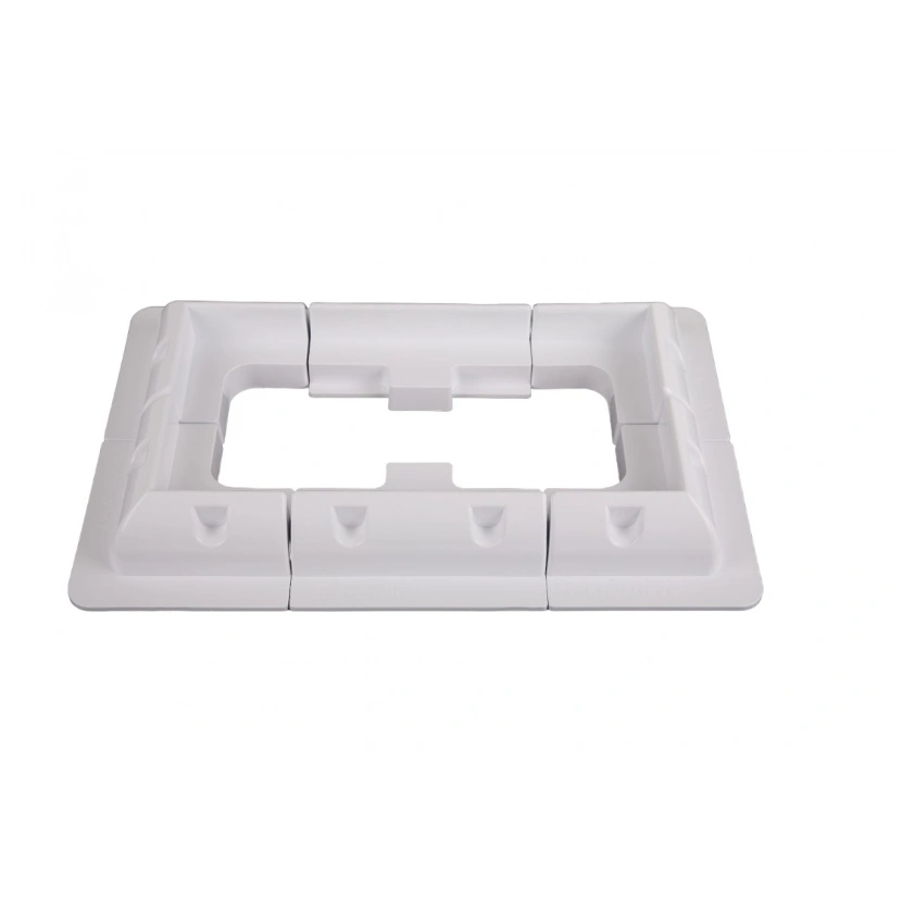 GÜNEŞ PANELİ MONTAJ BRAKET SET 6 PARÇA BEYAZ