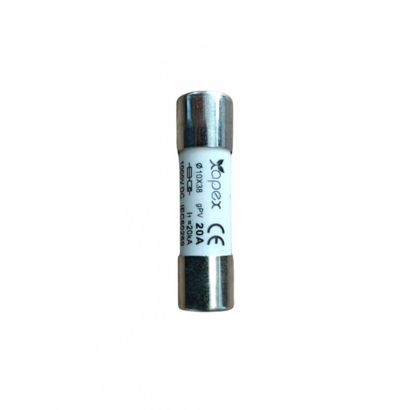Apex DC Kartuş Sigorta 20A DC 1000V