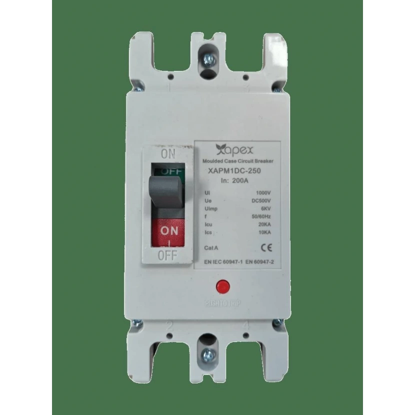 Apex DC Kartuş Sigorta Çift Kanal 2P/200A DC 500V