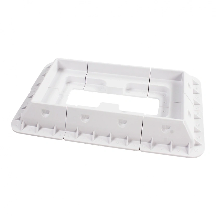 GÜNEŞ PANELİ MONTAJ BRAKET SET 6 PARÇA BEYAZ