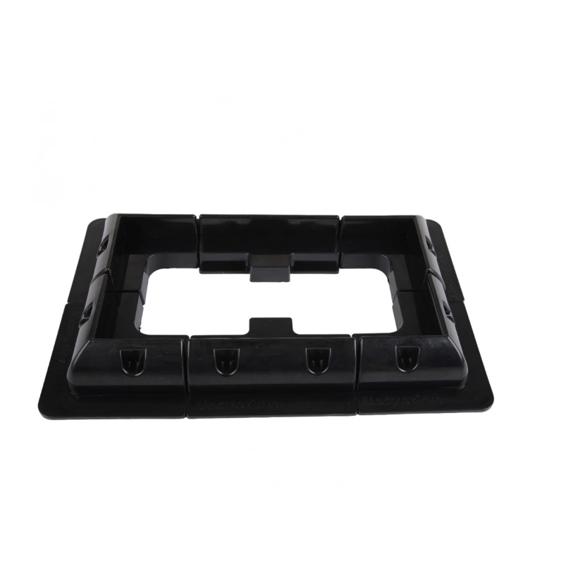 GÜNEŞ PANELİ MONTAJ BRAKET SET 6 PARÇA SİYAH