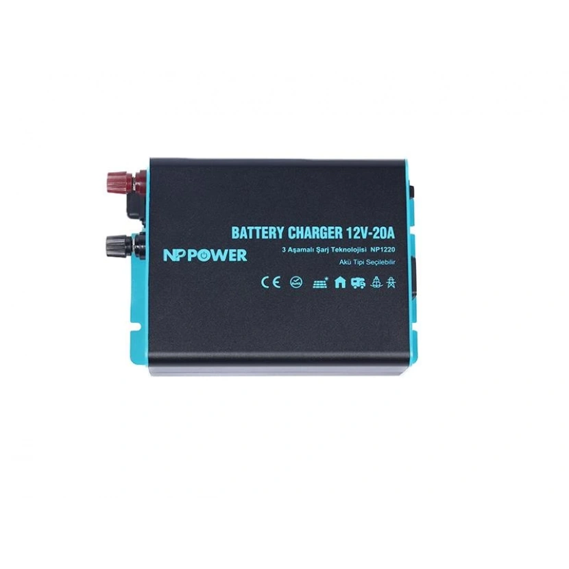 NP1220 NP Power 12V 20A Akü Şarj Cihazı