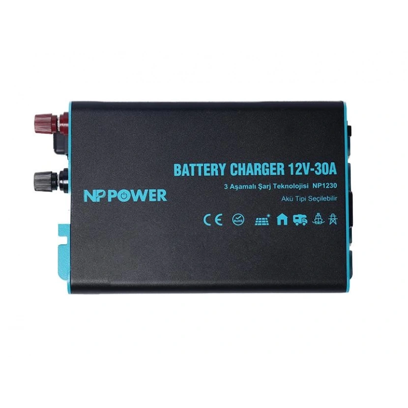 NP1230 NP Power 12V 30A Akü Şarj Cihazı